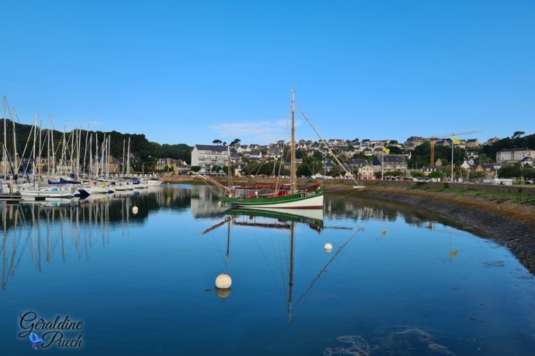 Au port à Perros Guierec Les 7 îles sur le Sant C’hirec